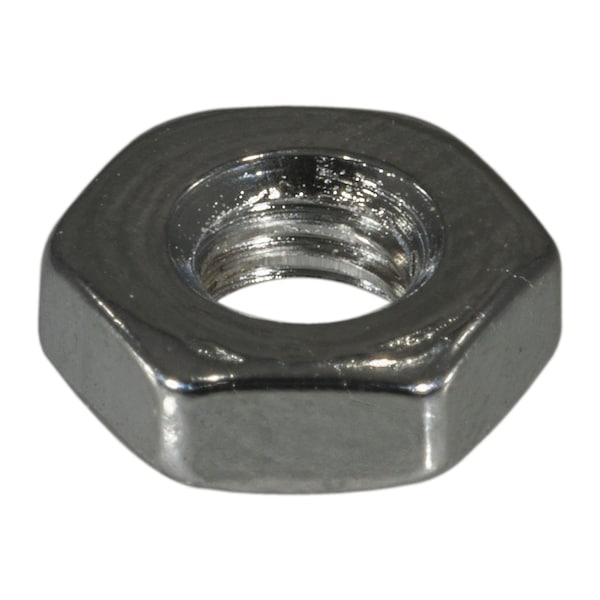 Midwest Fastener Hex Nut, #10-32, Steel, Grade 5, Chrome Plated, 10 PK 74287 - main